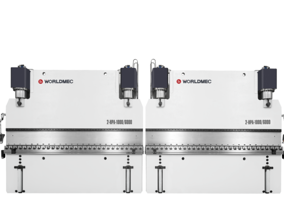 CNC press brake tandem line